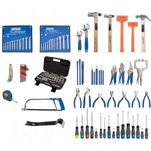 112-Piece Intermediate Tool Set with Steel Chest - TLV422