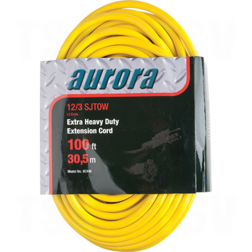 Outdoor Vinyl Extension Cords with Light Indicator - Single Tap - XC496