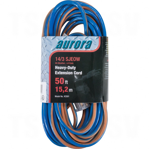 All Weather TPE-Rubber Extension Cords With Light Indicator - XC501