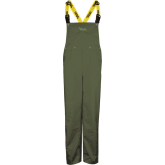 Viking "Journeyman 420D" Heavy Duty Rain Gear - 420 Denier Rip-Stop Nylon / PVC, Detachable Bib Pants, 2X-Large, Green - 3305P-XXL