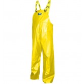 Viking "Journeyman" Reversible Bib Pant 0.45mm Industrial Oil Resistant PVC  , 2X-Large,  Yellow - 5110P-XXL