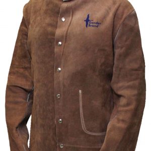 Split Leather Full Jacket - 063344357704
