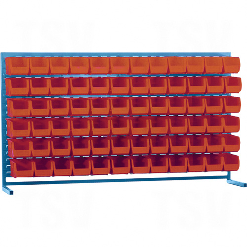 CB176 - Louvered Rack & Bins Combinations