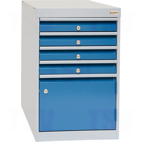 FH670-A - 4-Drawer w/ 1-Door Cabinets