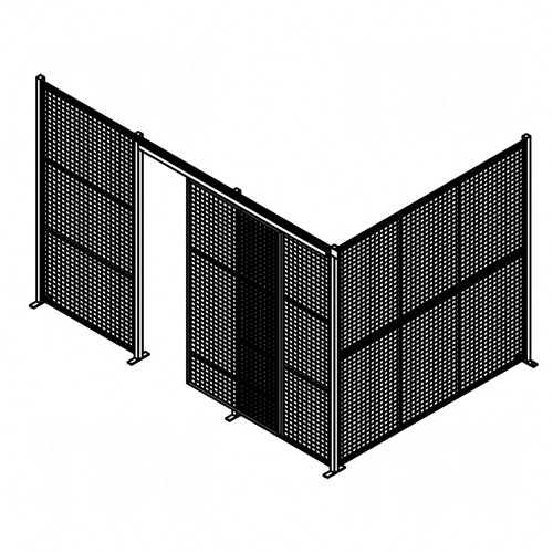 KD055 - Wire Mesh Partition Kits
