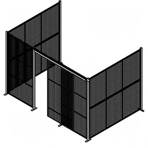 KD072 - Wire Mesh Partition Kits
