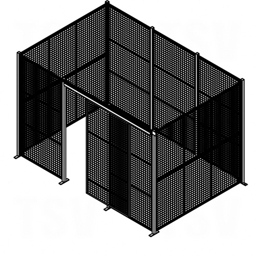 KD087 - Wire Mesh Partition Kits