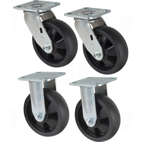 MD338 - High Work Maintenance Platforms - Optional 6 Caster Kits"