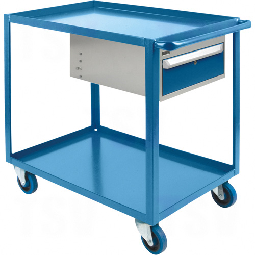 MH255 - Heavy Duty Shelf Cart with Drawer