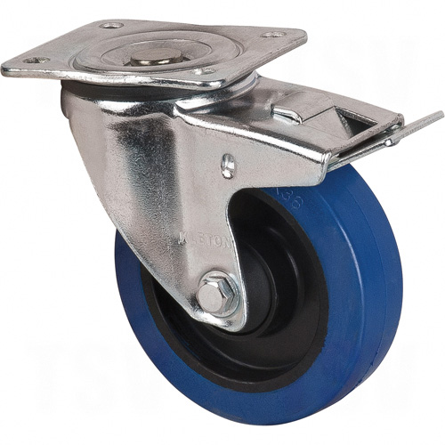 ML345 - Blue Elastic Rubber Caster