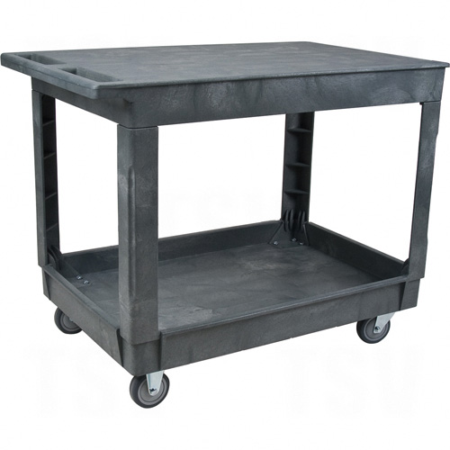 ML620 - Plastic Flat Shelf Utility Service Cart