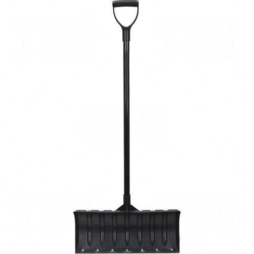 Poly Snow Pusher with Steel Wear Strip - NJ153