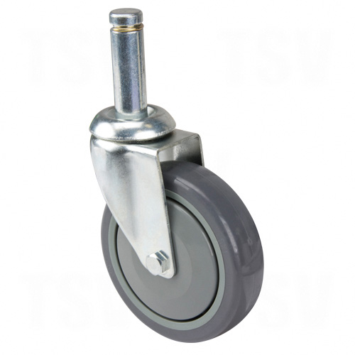 RL048 - Chromate Wire Shelving - Casters