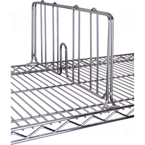 RL050 - Chromate Wire Shelving - Dividers for Shelf