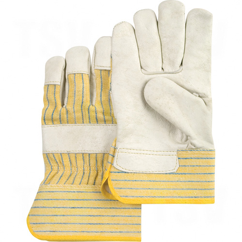 Superior Quality Lined Grain Cowhide Fitters Gloves - SAJ023