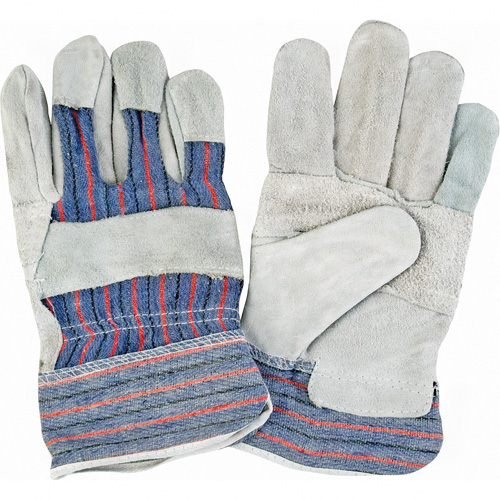 Better Quality Split Cowhide Patch Palm Fitters Gloves - SAN382