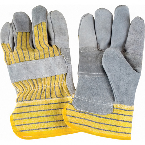 Superior Quality Split Cowhide Patch Palm Fitters Gloves - SAP225