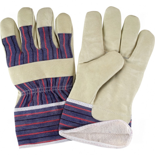 Grain Pigskin Fitters Cotton Fleece Lined Gloves - SAP295