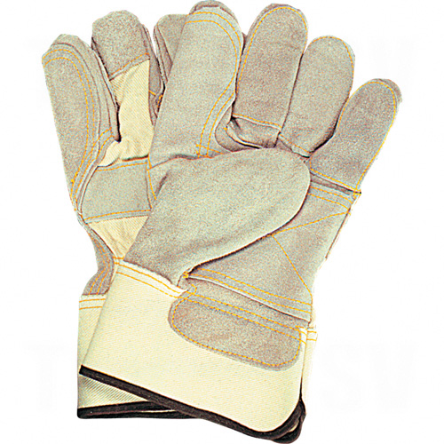 Split Cowhide Fitters Superior Quality Double Palm Gloves - SD604