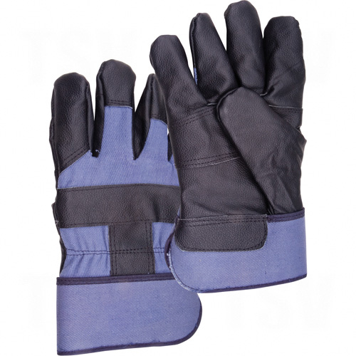 Cotton Fleece Grain Cowhide Furniture Leather Gloves - SEA198
