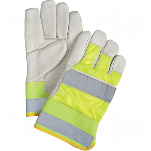 High Visibility Grain Cowhide Fitters ThinsulateTM Lined Gloves - SED428