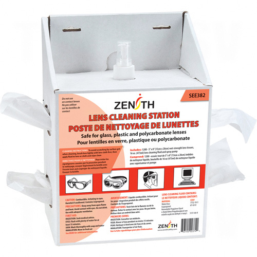 Disposable Lens Cleaning Stations - SEE382