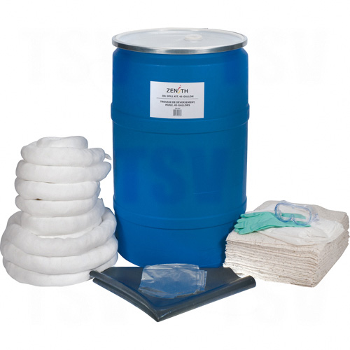 55-Gallon Eco-Friendly Spill Kits - Oil Only - SEI182