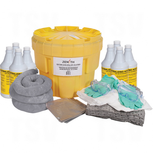 20-Gallon Battery Acid Spill Kits - SEI264