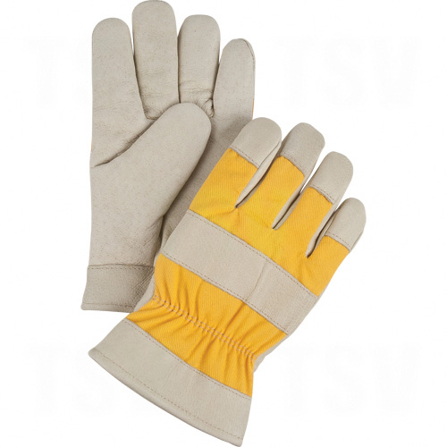 Premium Quality Grain Pigskin Foam Fleece Lined Gloves - SDL021