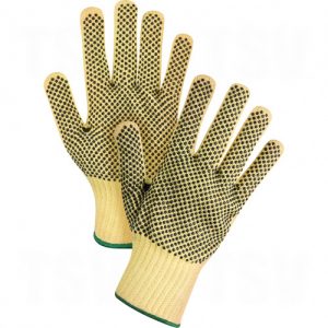 Kevlar¬ String Knit Gloves With PVC Dots - SFP800