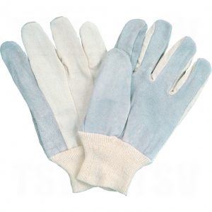 Better Quality Full Index Split Cowhide Leather Palm Gloves - SM573