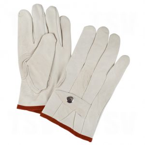 Grain Cowhide Ropers Gloves - SM588
