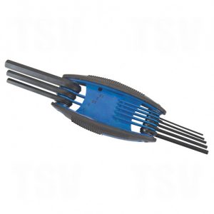 Folding Hex Key Sets - Metric Fold Up - TNB734