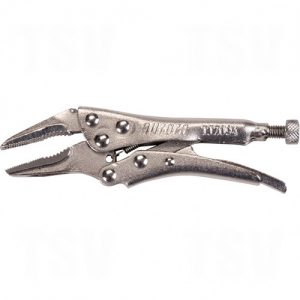Locking Pliers - Long Nose With Wire Cutter - TJZ094