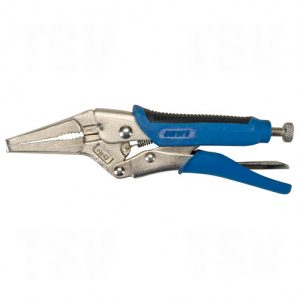 Locking Pliers - Long Nose With Wire Cutter - TJZ095