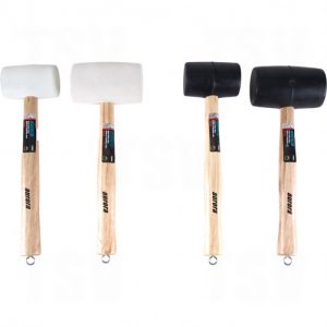 4-Piece Rubber Mallet Set - TLV115