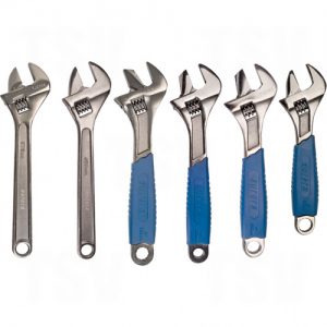 6-Piece Adjustable Wrench Set - TLZ796