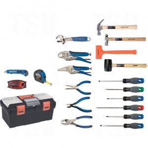 28-Piece Essential Tool Set with Steel Chest and Cart - TYP013