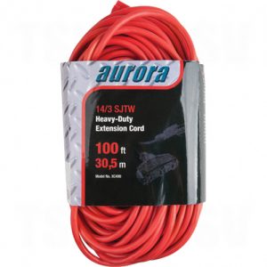 Outdoor Vinyl Triple Tap Extension Cords - XC490