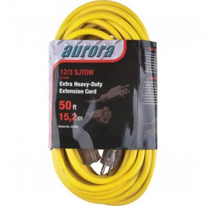 Outdoor Vinyl Extension Cords with Light Indicator - Single Tap - XC495